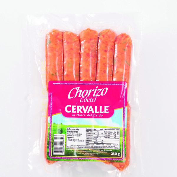 Chorizo Cóctel - Cervalle - La marca del cerdo