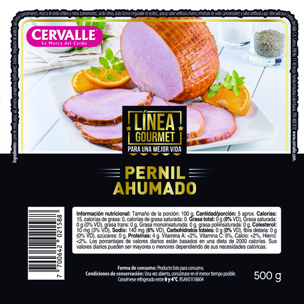 Pernil Ahumado - Cervalle La marca del cerdo