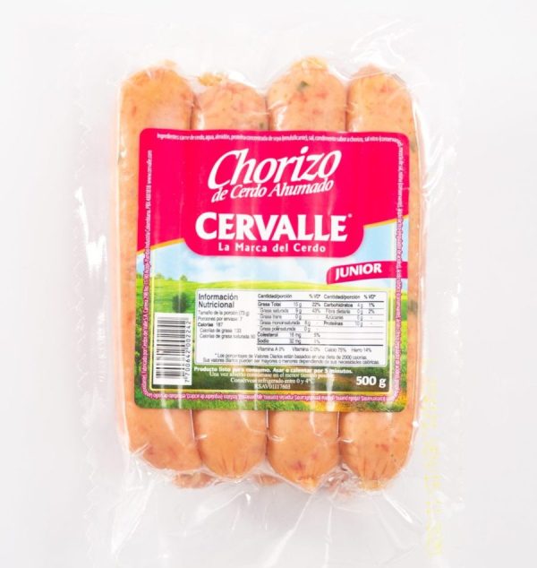 Chorizo Ahumado Junior - Cervalle la marca del cerdo